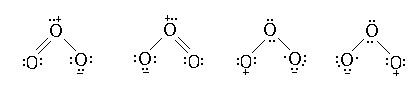 臭氧分子形式