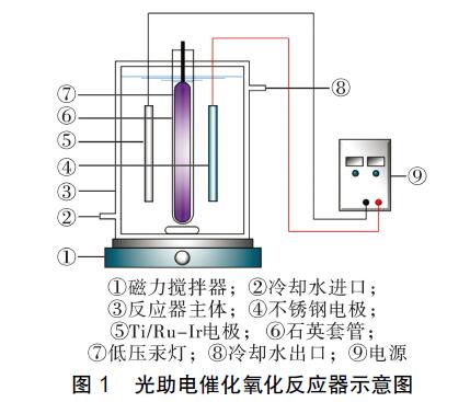 光助电催化氧化反应器